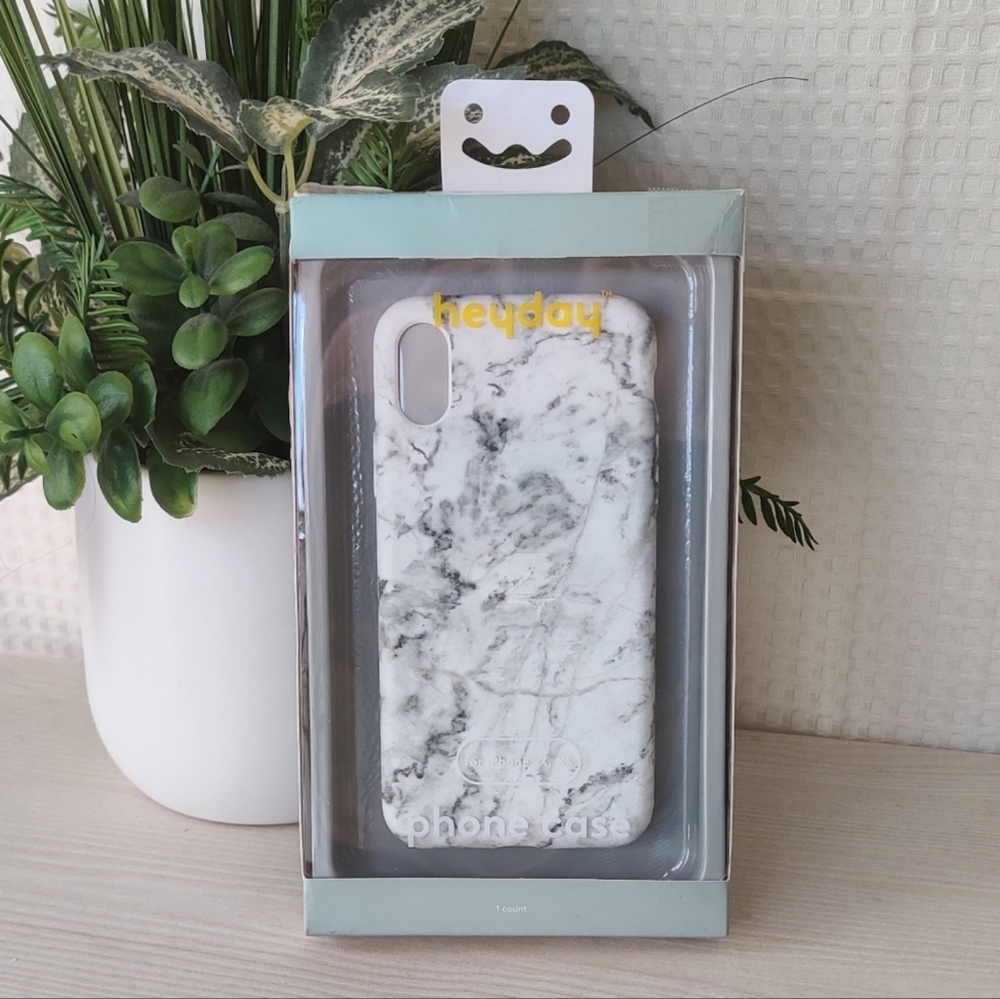 💰Heyday White Marble Phone Case for iPhone X, XS,